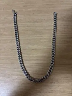 シルバー チェーンネックレス 50cm ステンレス