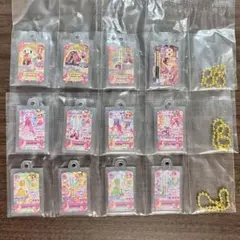 ガチャガチャ　アイカツ　グッズコレクション2 カードチャーム　3個まとめ売り