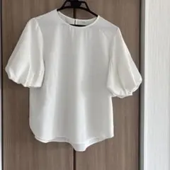 連休限定値下げ⭐︎GU バブルスリーブブラウス