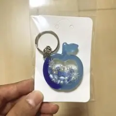青色リンゴ型チャーム ミセス