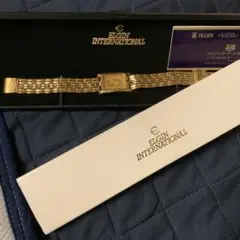 インゴッド純金腕時計　エルジン製　スクエア 24K ウォッチ