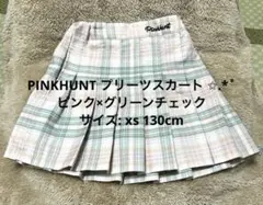 PINKHUNT プリーツスカート xs 130㎝