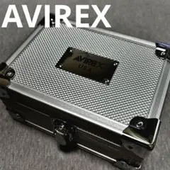 AVIREX ジュラルミン風 ケース トランク 小物入れ
