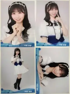 STU48 2025年6月度ランダム生写真　内海里音　4種　コンプ