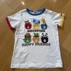 Miki House 動物キャラクター Tシャツ　120cm