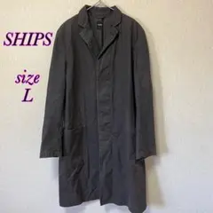 SHIPS ロングコート レディース 綿100%