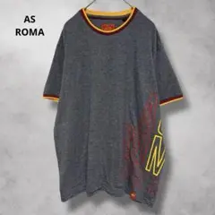 【ASローマ】半袖/Tシャツ/サッカー/イタリア/XL/大きいサイズ/グレー