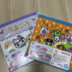 たまごっち1番くじ　E賞　あのころのハンドタオル　2点セット