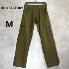 ダブファクトリー DUB FACTORY カーゴパンツ カーキ オリーブ M