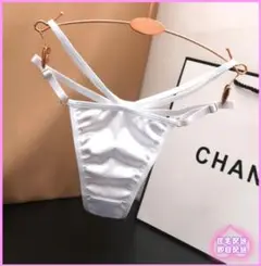 NA327 セクシーランジェリー Tバック サテン ショーツ 光沢