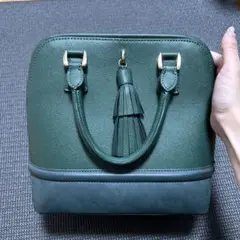 グリーン ハンドバッグ