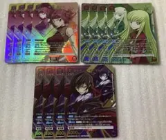 ユニオンアリーナ ユニチケ プロモ コードギアス 反逆のルルーシュ 全3種12枚