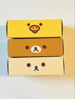 【非売品】リラックマ　ミニティッシュボックス3種コンプリートセット