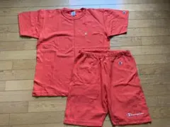 チャンピオン リバースウィープ 上下 セットアップ L Tシャツ ハーフパンツ