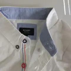 新品未使用タグ付　長袖＊BEAMS＊　デザインシャツ