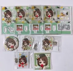 呪術廻戦　家入硝子　まるくじ　アクスタ　缶バッジ　アクリルキーホルダー