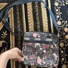 LESPORTSAC 犬柄　子供用　 ショルダーバッグ