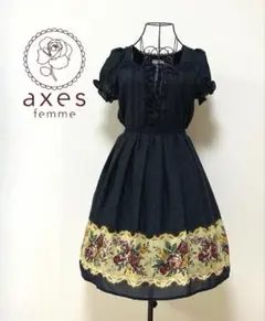 axesfemme　クラロリワンピ　フェミニン　ガーリー　フェアリーコア