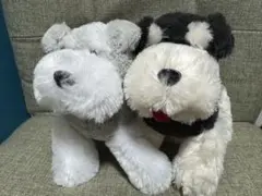 シュナとボブ　すたんだっぷ　ミニチュアシュナウザー　ぬいぐるみセット