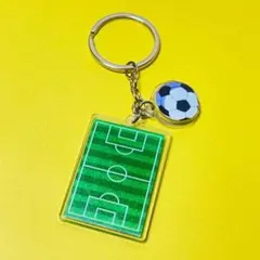 「サッカー」「キーホルダーA」