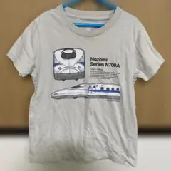 グラニフ　新幹線　のぞみ　１２０　Tシャツ　半袖　シャツ　グレー