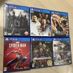 PS4ゲーム 6本セット バイオハザード6 他