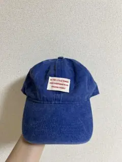 キャップ　青　ブルー