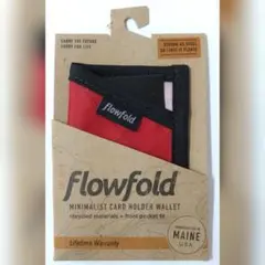 未使用 FLOW FOLD MinimaList カードケース レッド
