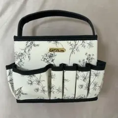 ニトリ デコホーム コスメキャリー BW花ラインアートS
