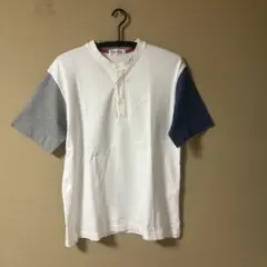 Polo Club L ボタン付きヘンリーネックTシャツ