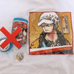 ジャンプCan ジャンプ缶　トラファルガー・ロー　タオル　缶バッジ