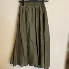 MY STYLE オリーブ フレアスカート