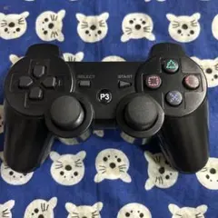 PS3 ワイヤレスコントローラー　ブラック　　互換品　動作確認済 ③