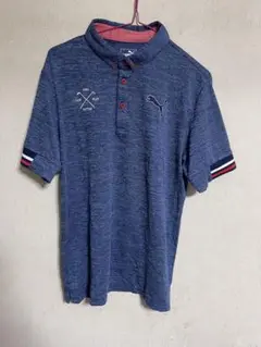 PUMA ネイビー ポロシャツ XL
