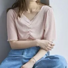 kastane シャーリング半袖Tee
