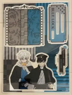 ブルーロック 凪誠士郎 糸師凛 レトロモダン アクリルジオラマ