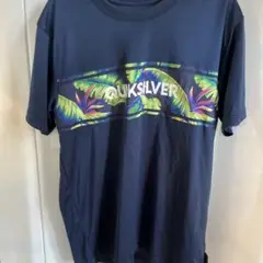 QUICKSILVER トロピカル柄 Tシャツ M