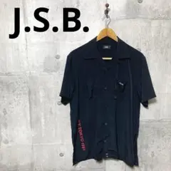 J.S.B. J SOUL BROTHERS メンズ 半袖 オープンカラーシャツ