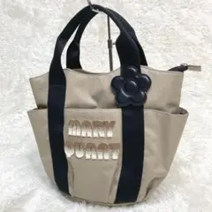 美品 マリークワント 2WAY トート ショルダー ロゴ グラデーション