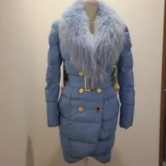 Dabuwawaファー付きダウンコート