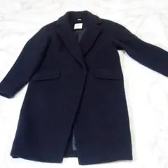 TONAL チェスターコート ネイビー ロングコート