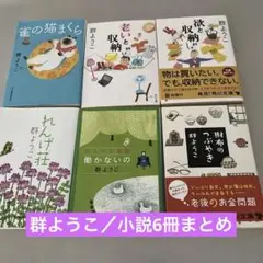 【人気エッセイスト】群ようこ／小説6冊まとめ売り