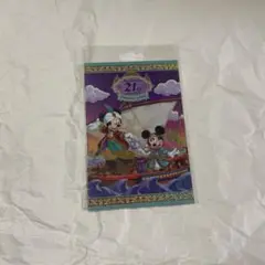 ディズニー　シー　21周年　ポストカード