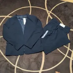 GU ノーカラージャケット パンツ セットアップ スーツ