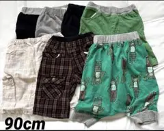 90cm ベビー　パンツ　セット　保育園着　7点
