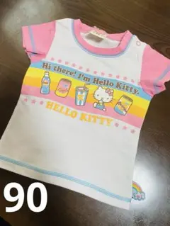 ハローキテイ キティちゃん 90Tシャツ 新品未使用品子供夏服サンリオ