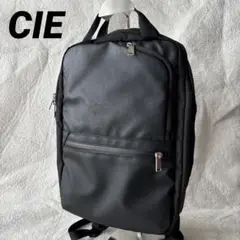 CIE シー ビジネス リュックサック ブラック ナイロン PVC シンプル 鞄