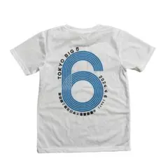 東京六大学陸上大会 TOKYO BIG 6 ホワイト Tシャツ 半袖 WM