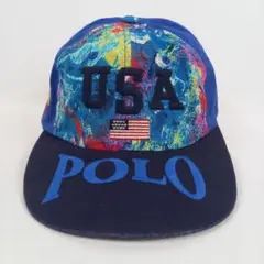 ★激レア★ヴィンテージPOLO SPORT MADE IN USAキャップ