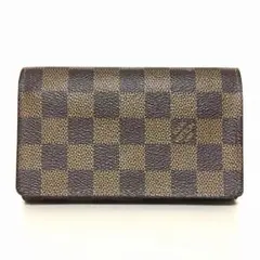 ルイヴィトン 2つ折り財布 ダミエ N61730